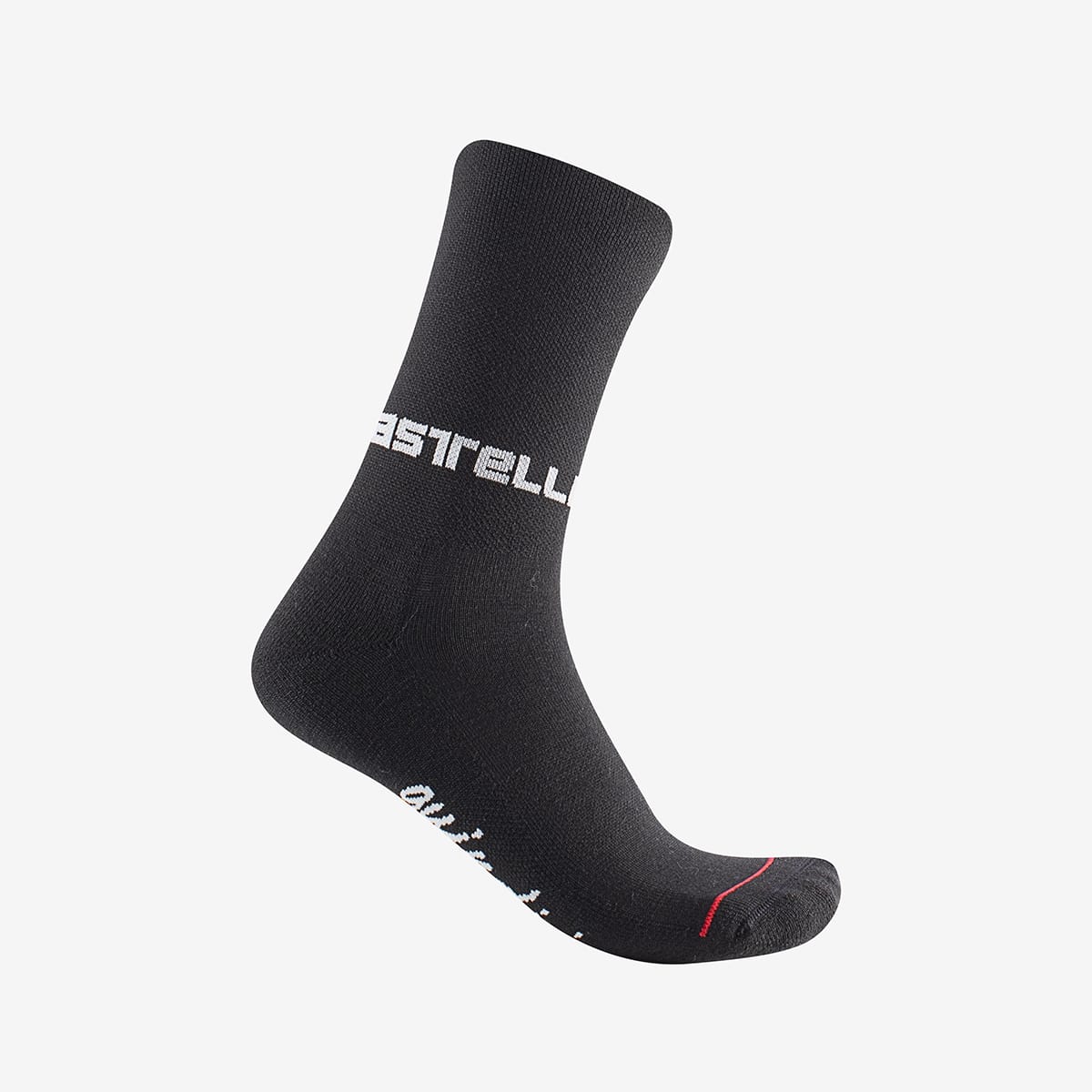 Chaussettes CASTELLI QUINDICI SOFT MERINO Femme Noir