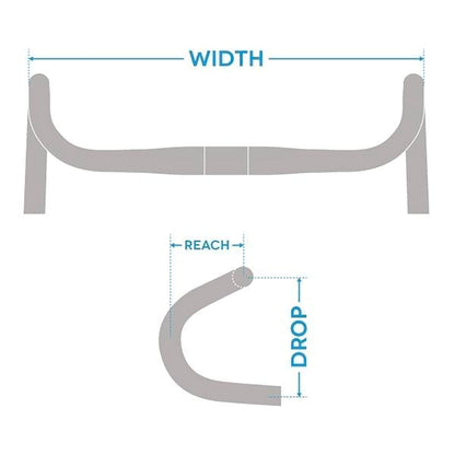 Cintre DEDA ZERO2 RMH pob finish
