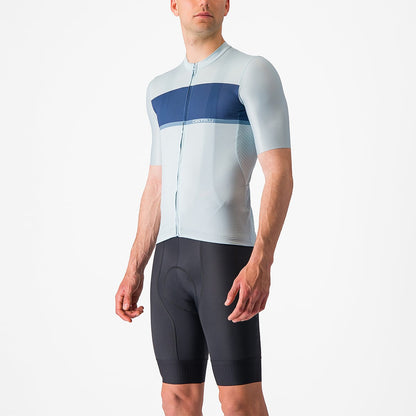 Maillot CASTELLI TRADIZIONE Manches Courtes Bleu