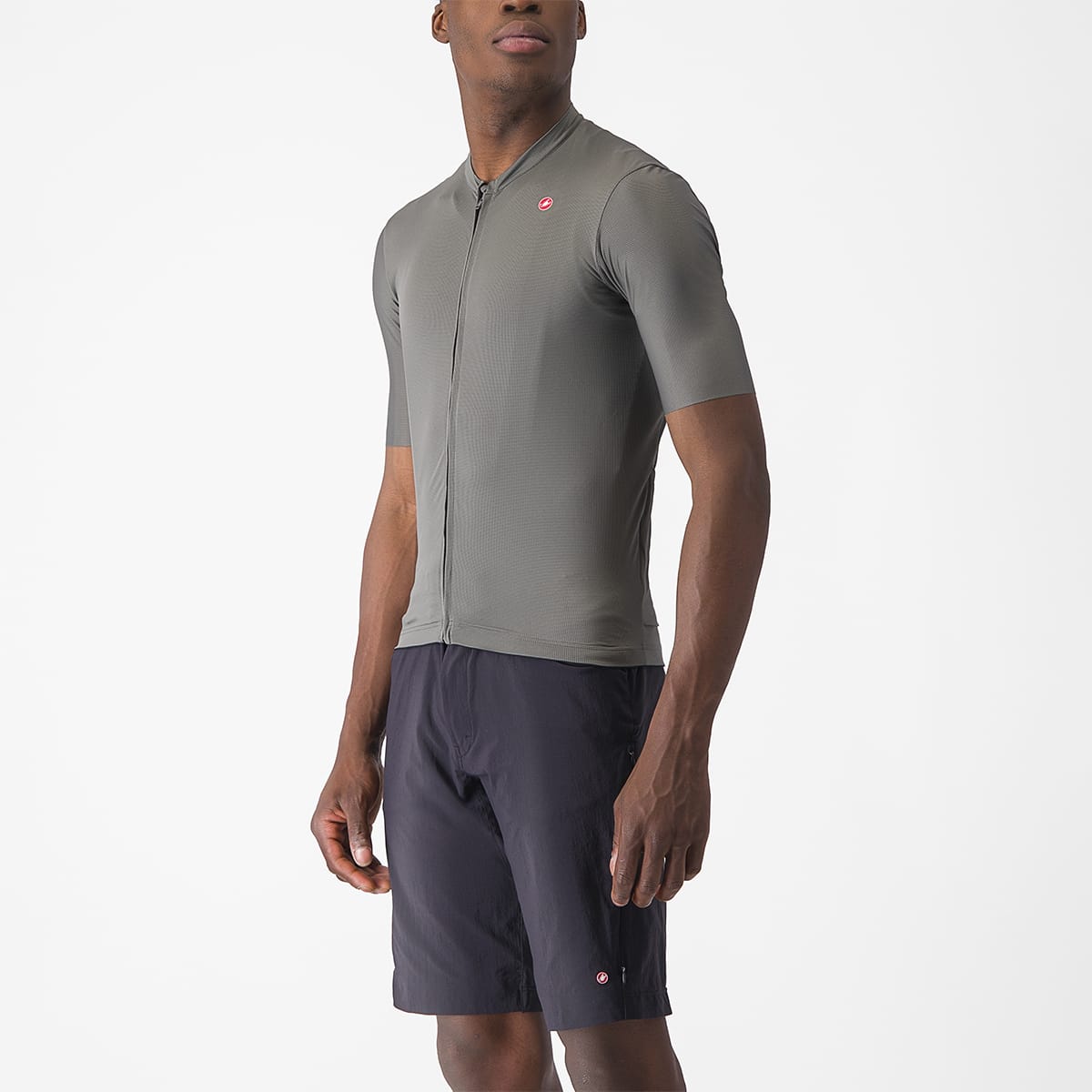 Maillot CASTELLI UNLIMITED ENTRATA 2 Manches Courtes Gris