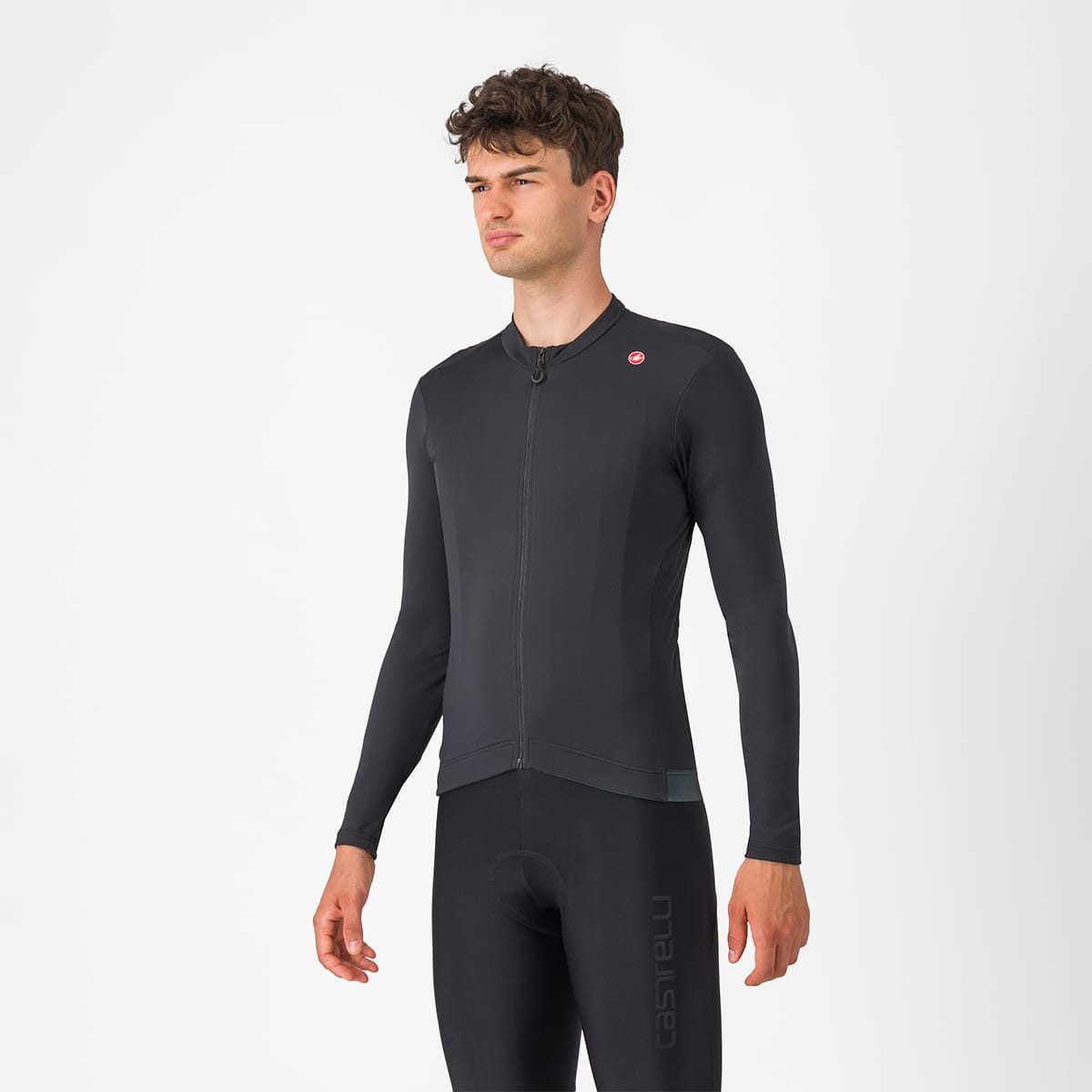 Maillot CASTELLI ESPRESSO THERMAL Manches Longues Noir