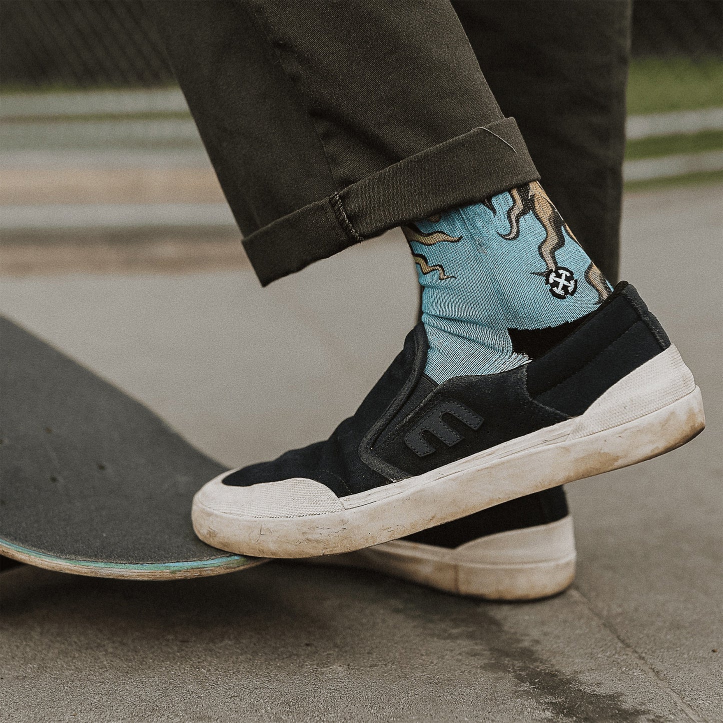 Chaussettes MERGE4 SUBLIME BLUE SUN