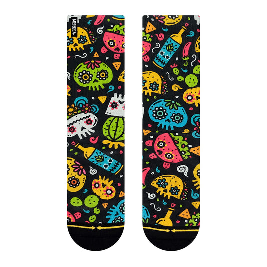 Chaussettes MERGE4 WALMAZAN SUGAR SKULL MINI