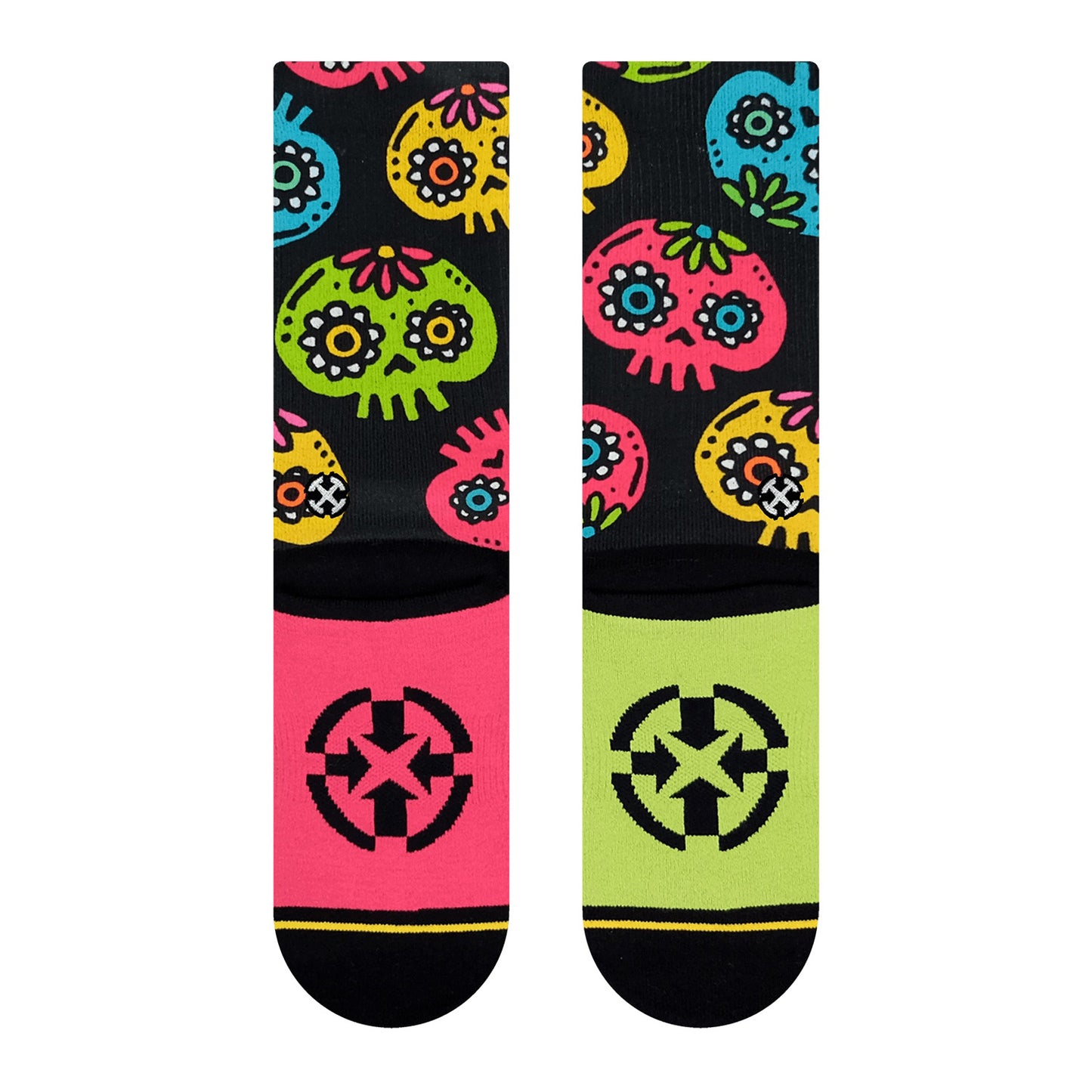 Chaussettes MERGE4 WALMAZAN SUGAR SKULL