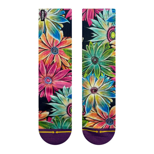 Chaussettes MERGE4 MAX ERHMANN FLOWERS