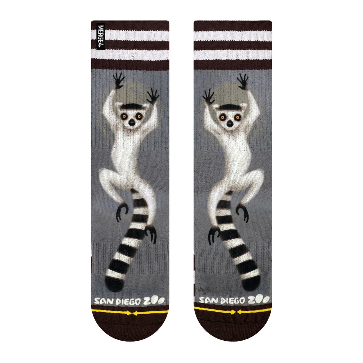 Chaussettes MERGE4 RING TAIL LEMUR