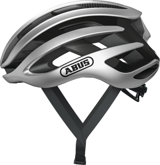 Casque Route ABUS AIRBREAKER Argent