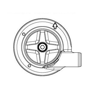 Kit de Bouchon Supérieur Remote FOX RACING SHOX pour Cartouche GRIP X 2025 Push/Lock Bleu