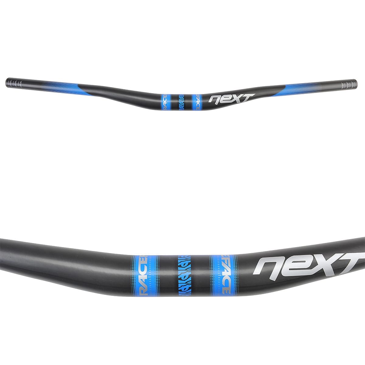 Cintre RACE FACE NEXT Rise 19mm 725mm Carbone/Bleu