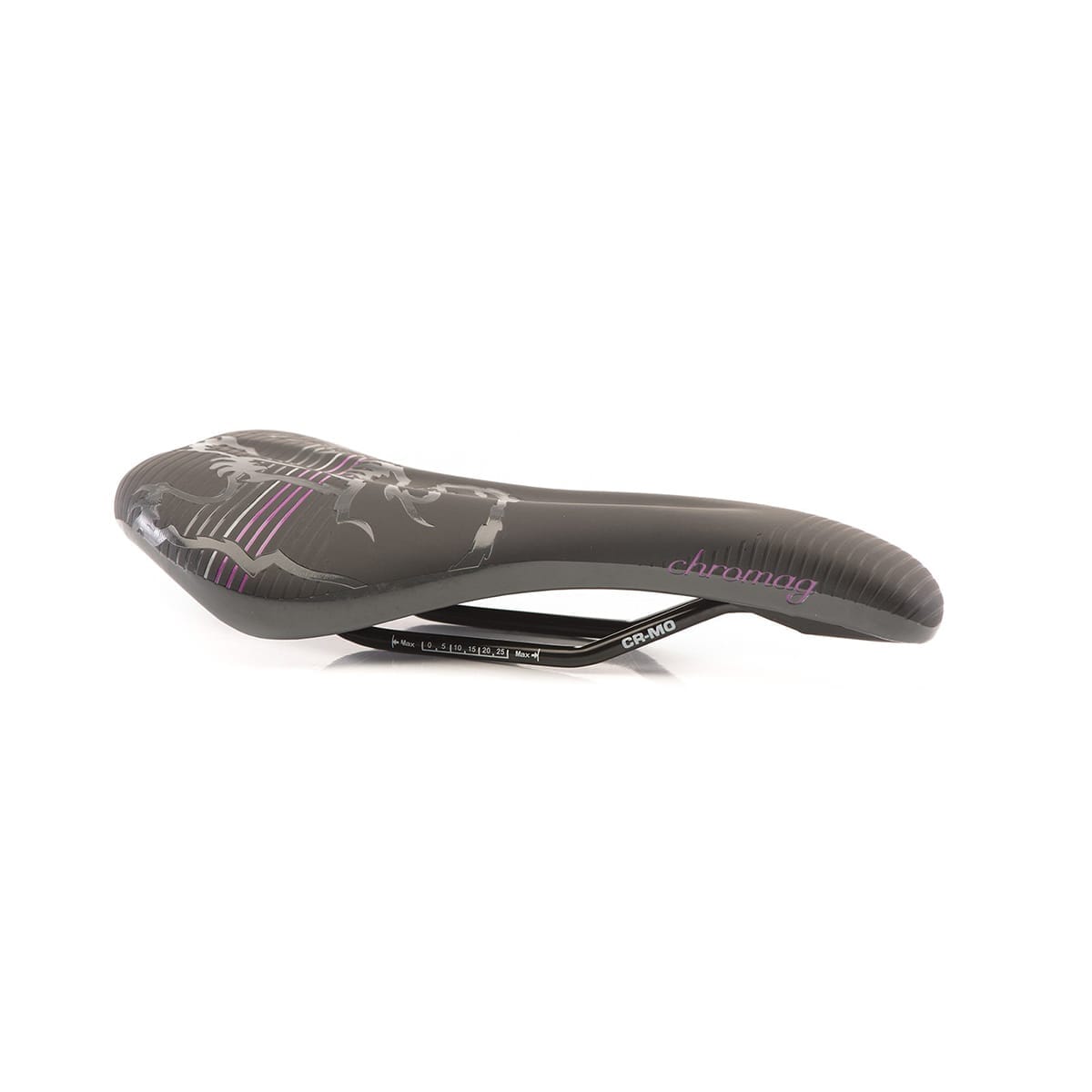 Selle CHROMAG JUNIPER Women Cuir Rails Chromo Noir