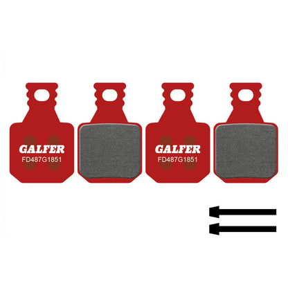Plaquettes Semi-Métalliques GALFER ADVANCED Magura MT5 / MT7 (4 pistons)