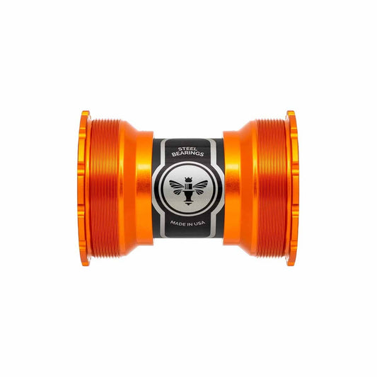 Boîtier de Pédalier CHRIS KING ThreadFit T47 30i 68/73/83/86/92 mm Céramique Orange