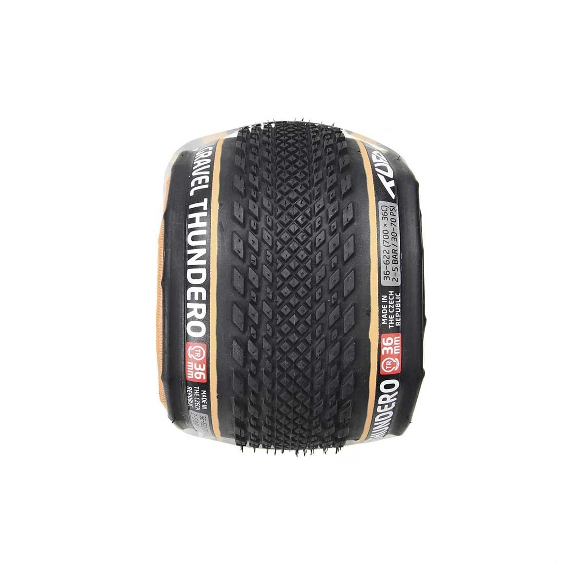 Pneu TUFO GRAVEL THUNDERO 700x36c Tubeless Ready Noir