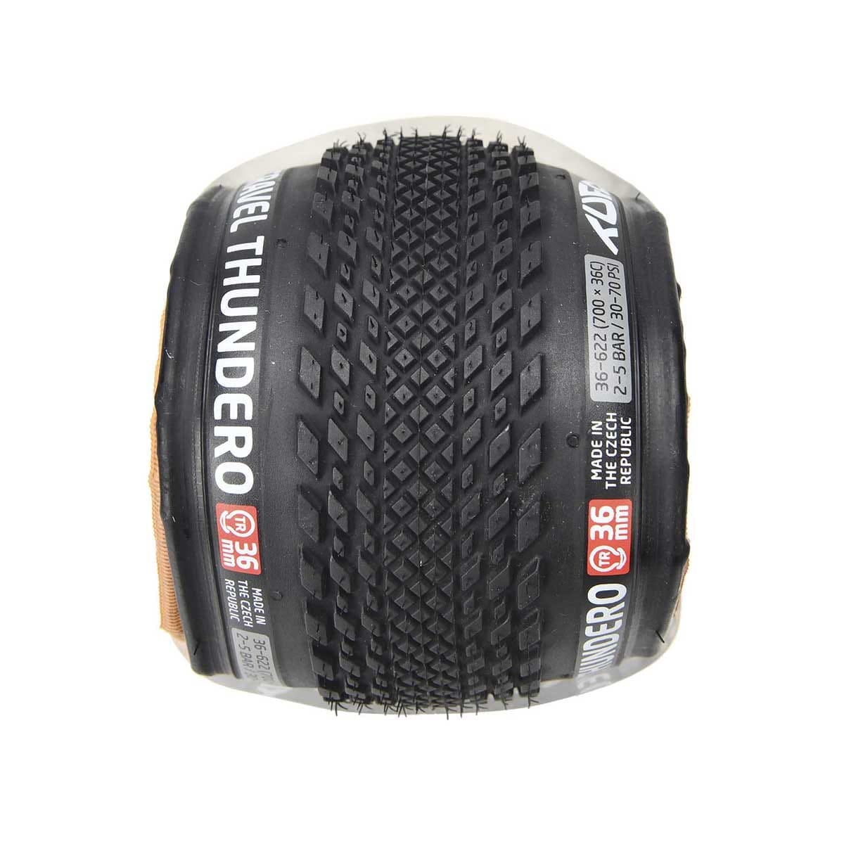 Pneu TUFO GRAVEL THUNDERO 700x36c Tubeless Ready Beige