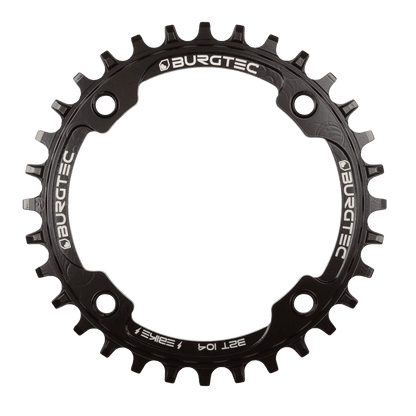 Plateau Mono BURGTEC E-BIKE THICK THIN Extérieur 104mm