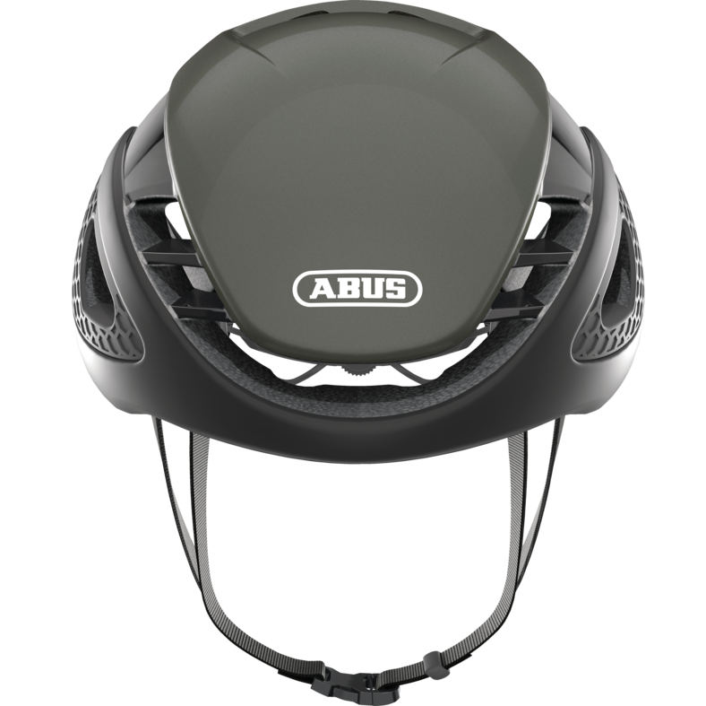 Casque Route ABUS GAMECHANGER Gris Foncé