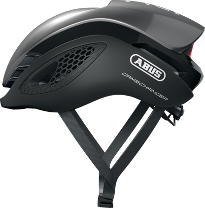 Casque Route ABUS GAMECHANGER Gris Foncé