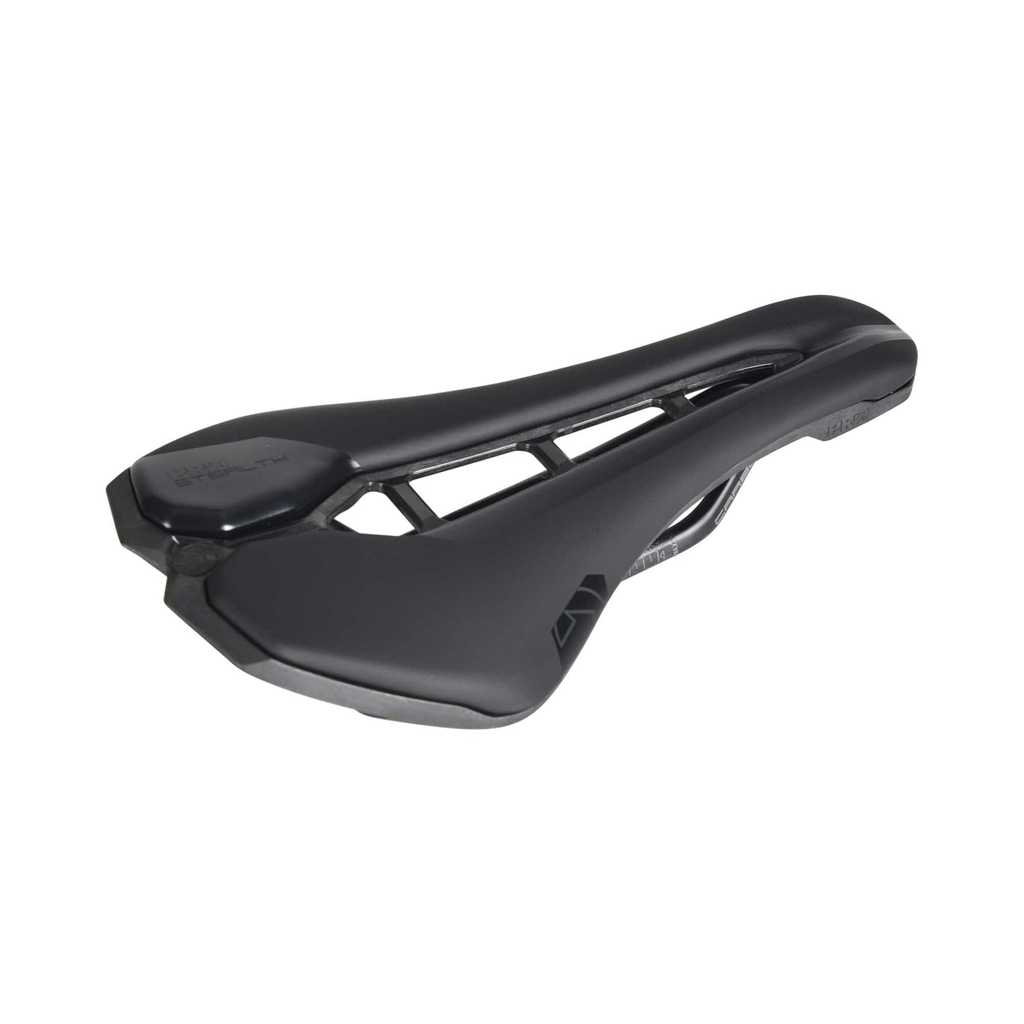 Selle PRO STEALTH TEAM 142 mm Rails Carbone Noir