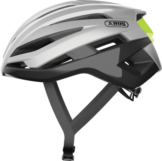 Casque Route ABUS STORMCHASER Gleam Argent