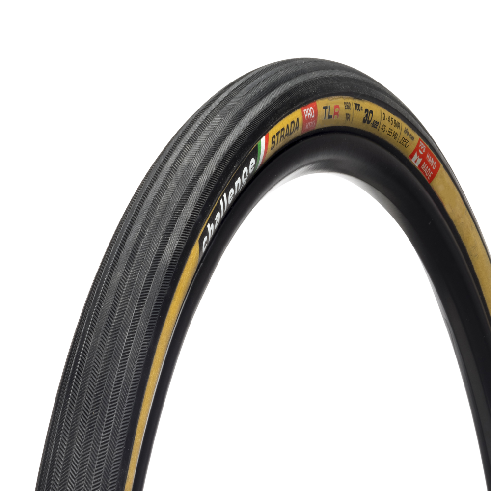 Pneu CHALLENGE OPEN STRADA 700x30c Tubeless Ready Beige