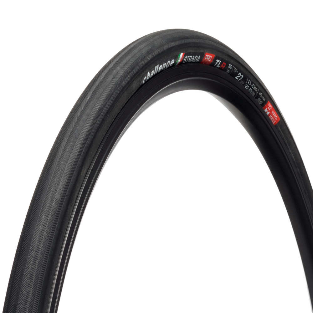 Pneu CHALLENGE STRADA 700x27c Tubeless Ready Noir