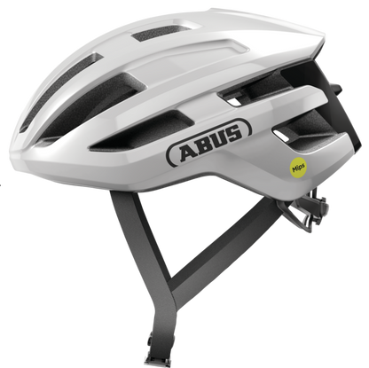 Casque Route ABUS POWERDOME MIPS Blanc Brillant