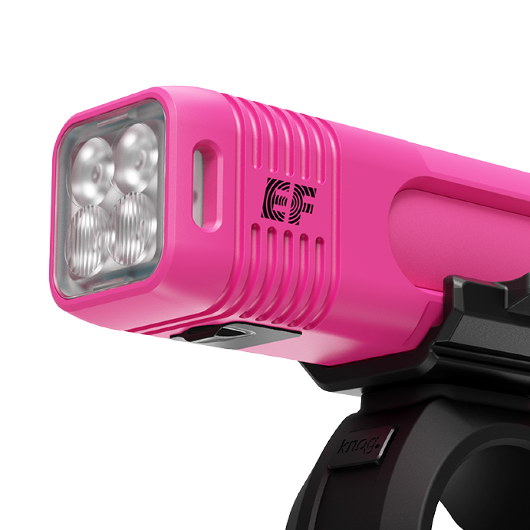 Éclairage Avant KNOG BLINDER PRO 900 Edition Limitée E.F. Pro Cycling Rose