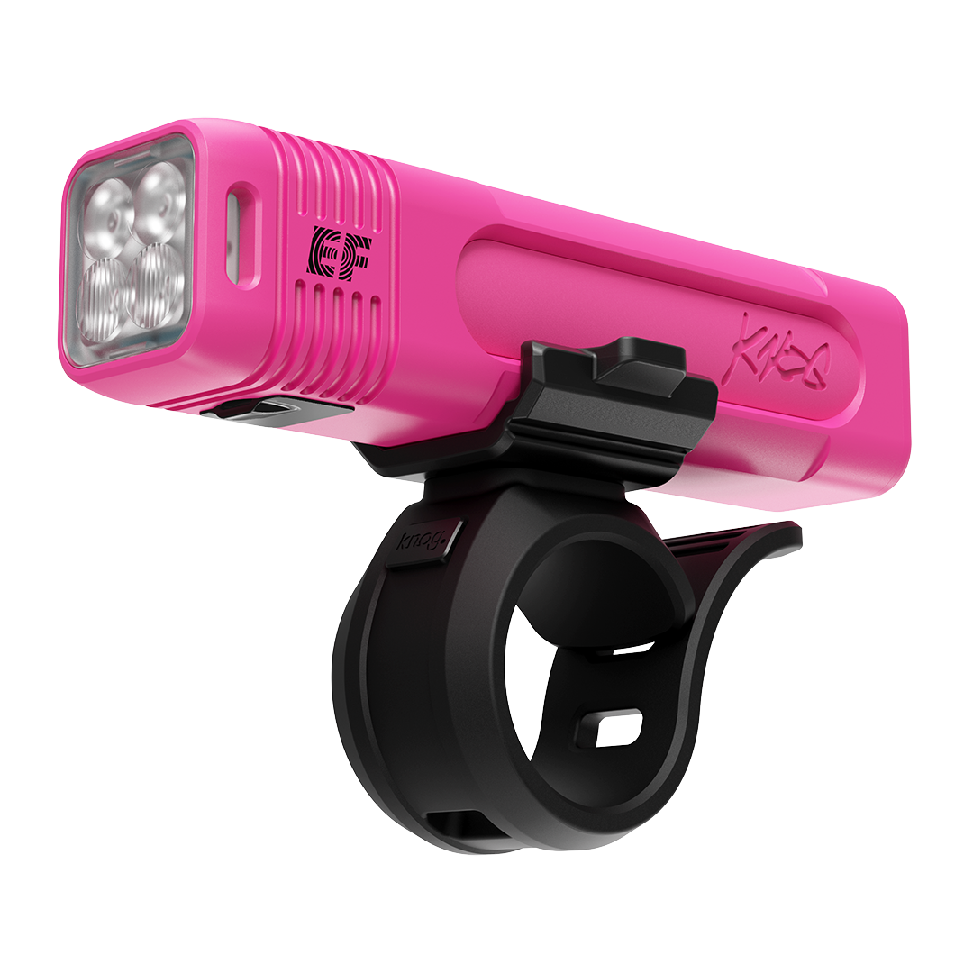 Éclairage Avant KNOG BLINDER PRO 900 Edition Limitée E.F. Pro Cycling Rose