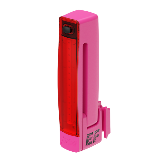 Éclairage Arrière KNOG PLUS REAR 20 Lumens Edition Limitée E.F. Pro Cycling Rose