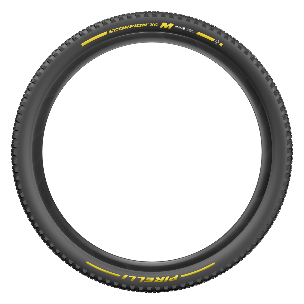 Pneu PIRELLI SCORPION RACE XC M ProWall 29x2.40 Tubeless Ready Souple Noir/Jaune Team Edition