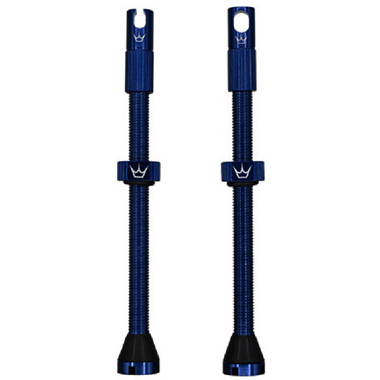 Valves Tubeless PEATY'S x Chris King MK2 Presta 80 mm (x2) Navy