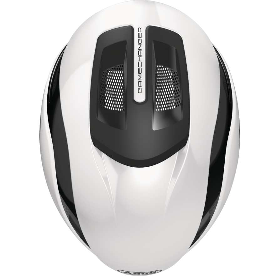 Casque Route ABUS GAMECHANGER 2.0 MIPS Shiny Blanc