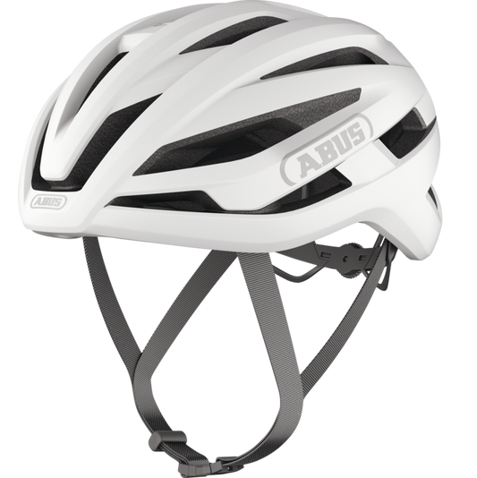 Casque Route ABUS STORMCHASER ACE Polar Blanc