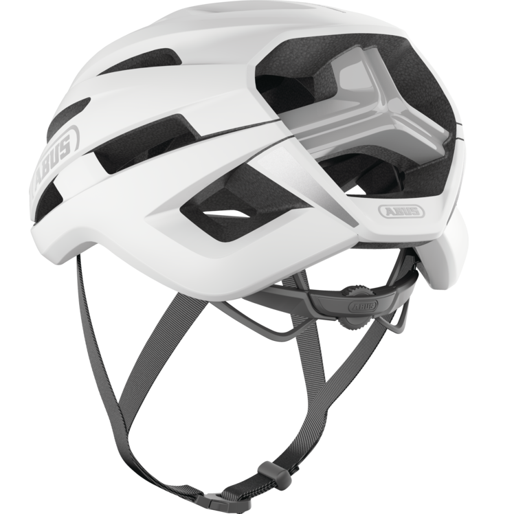 Casque Route ABUS STORMCHASER ACE Polar Blanc