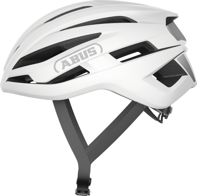 Casque Route ABUS STORMCHASER ACE Polar Blanc