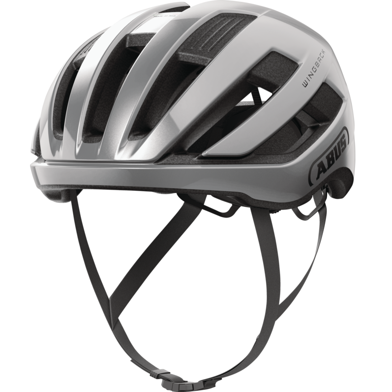 Casque Route ABUS WINGBACK Argent