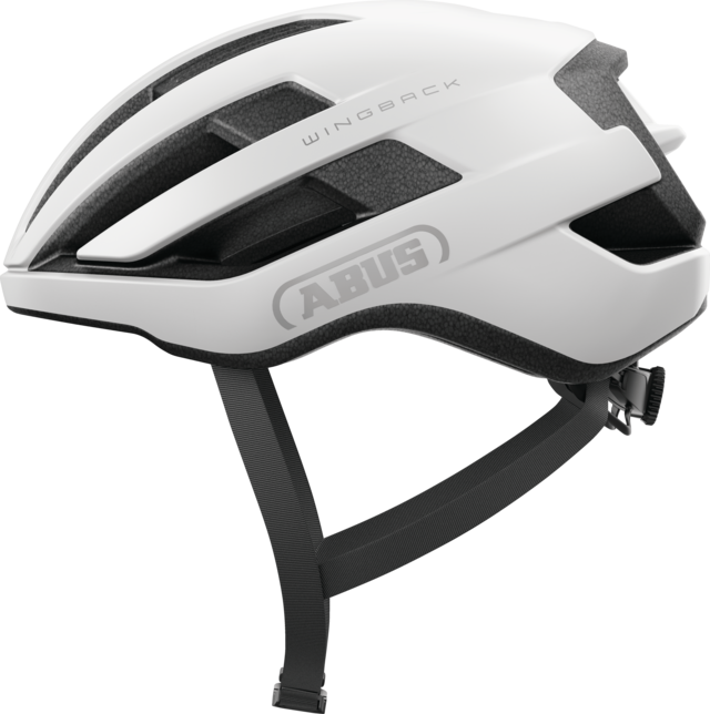 Casque Route ABUS WINGBACK POLAR Blanc