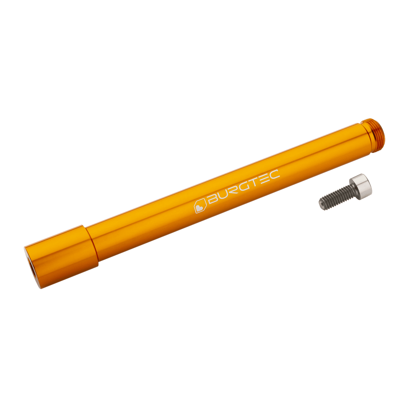 Axe de Roue Avant BURGTEC pour Fourche Ôhlins RXF 36 Orange