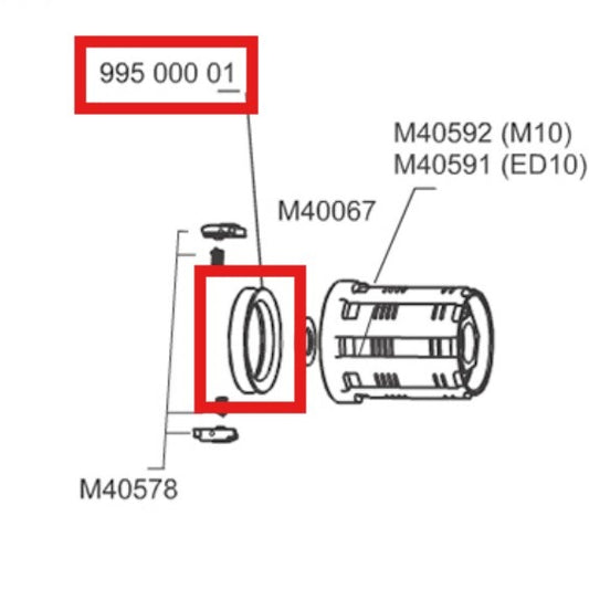 Joint à Lèvre MAVIC pour Corps de Roue Libre FTS-L/FTS-X