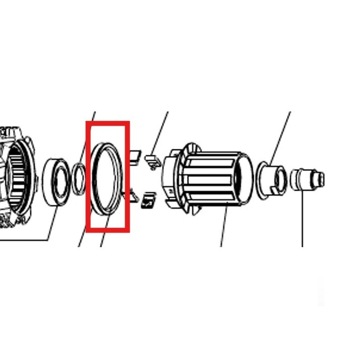Joint à Lèvre MAVIC Pour Corps de Roue Libre MAVIC ITS-4