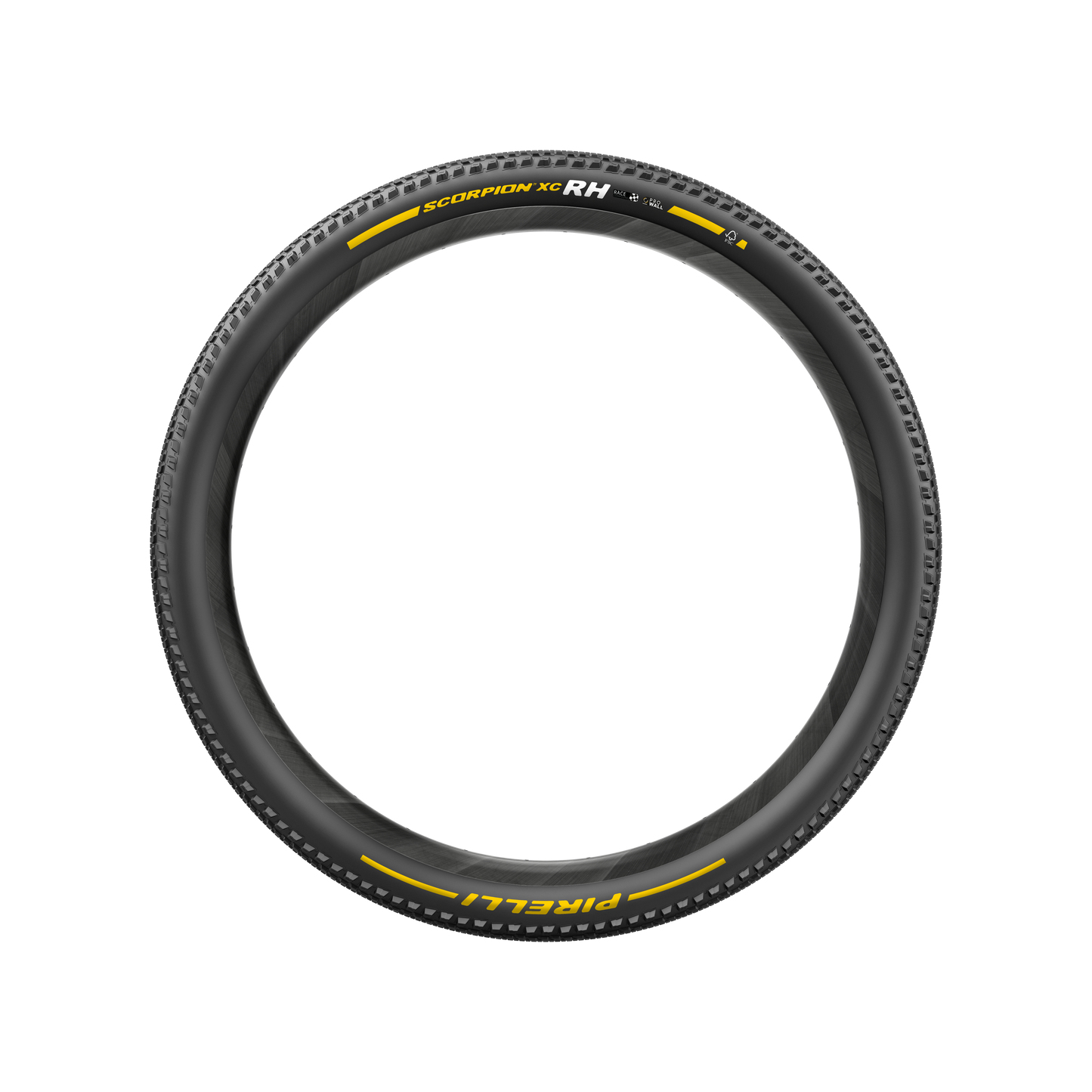 Pneu PIRELLI SCORPION RACE XC RH ProWall 29x2.40 Tubeless Ready Souple Noir/Jaune Team Edition