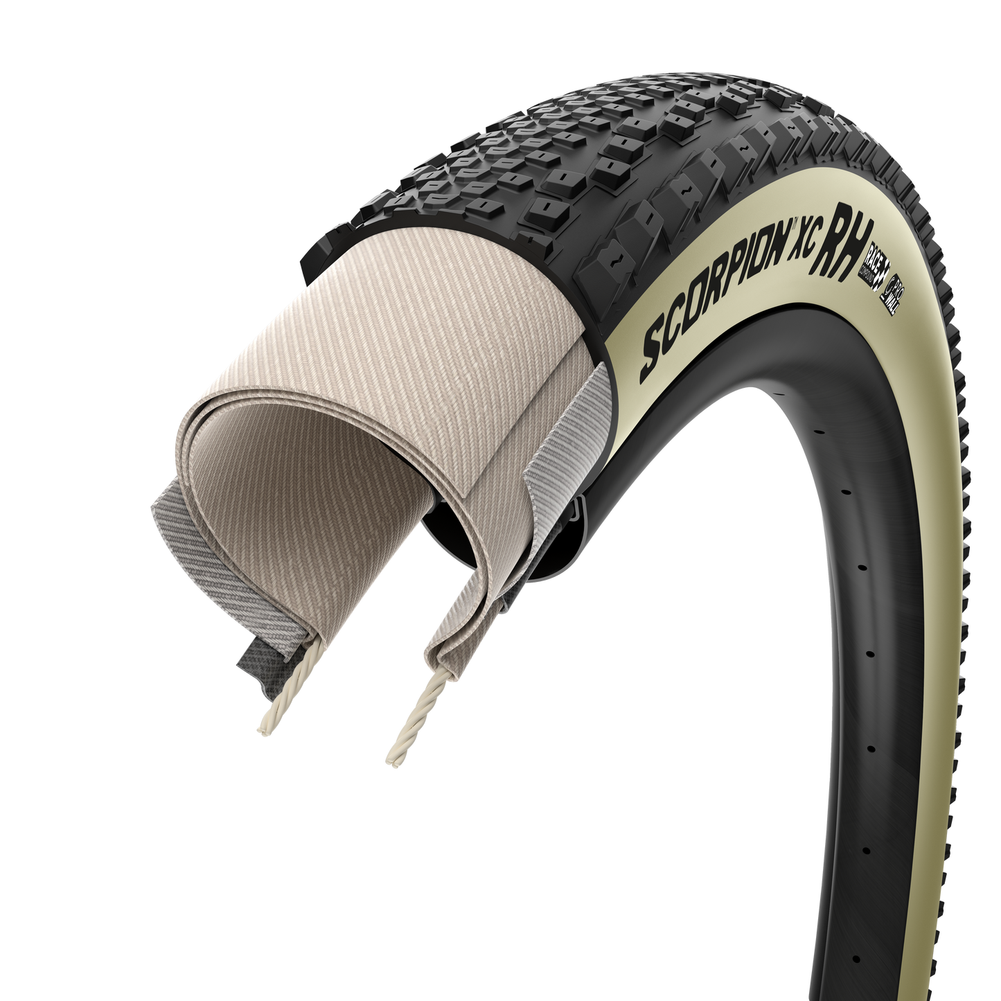Pneu PIRELLI SCORPION RACE XC RH ProWall 29x2.40 Tubeless Ready Souple Noir/Beige Retro
