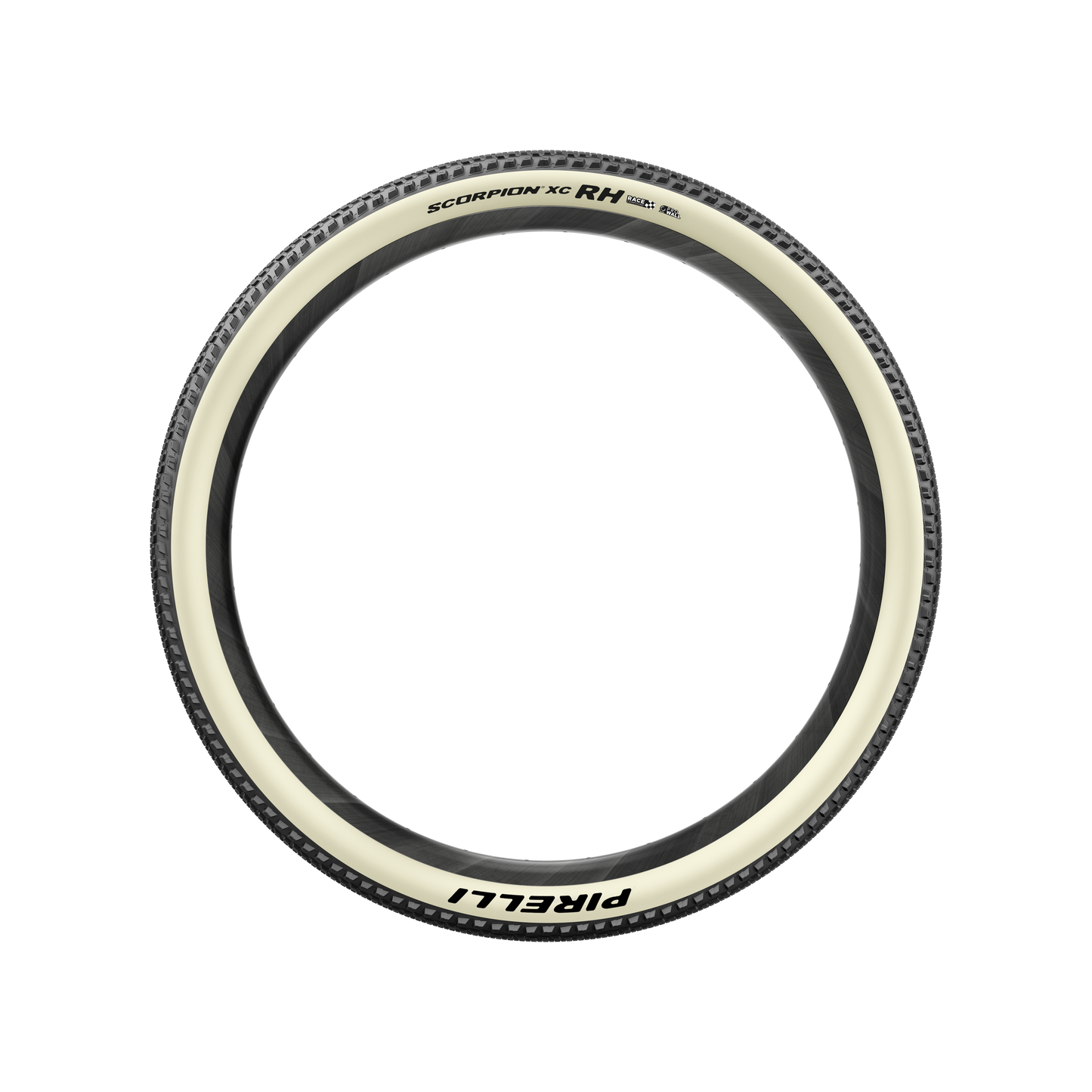 Pneu PIRELLI SCORPION RACE XC RH ProWall 29x2.40 Tubeless Ready Souple Noir/Beige Retro