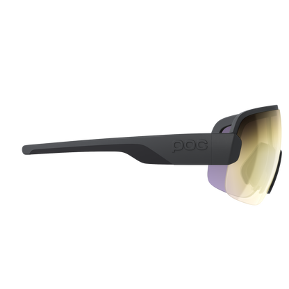 Lunettes POC AIM Noir Verre Clarity Road Partly Sunny Gold