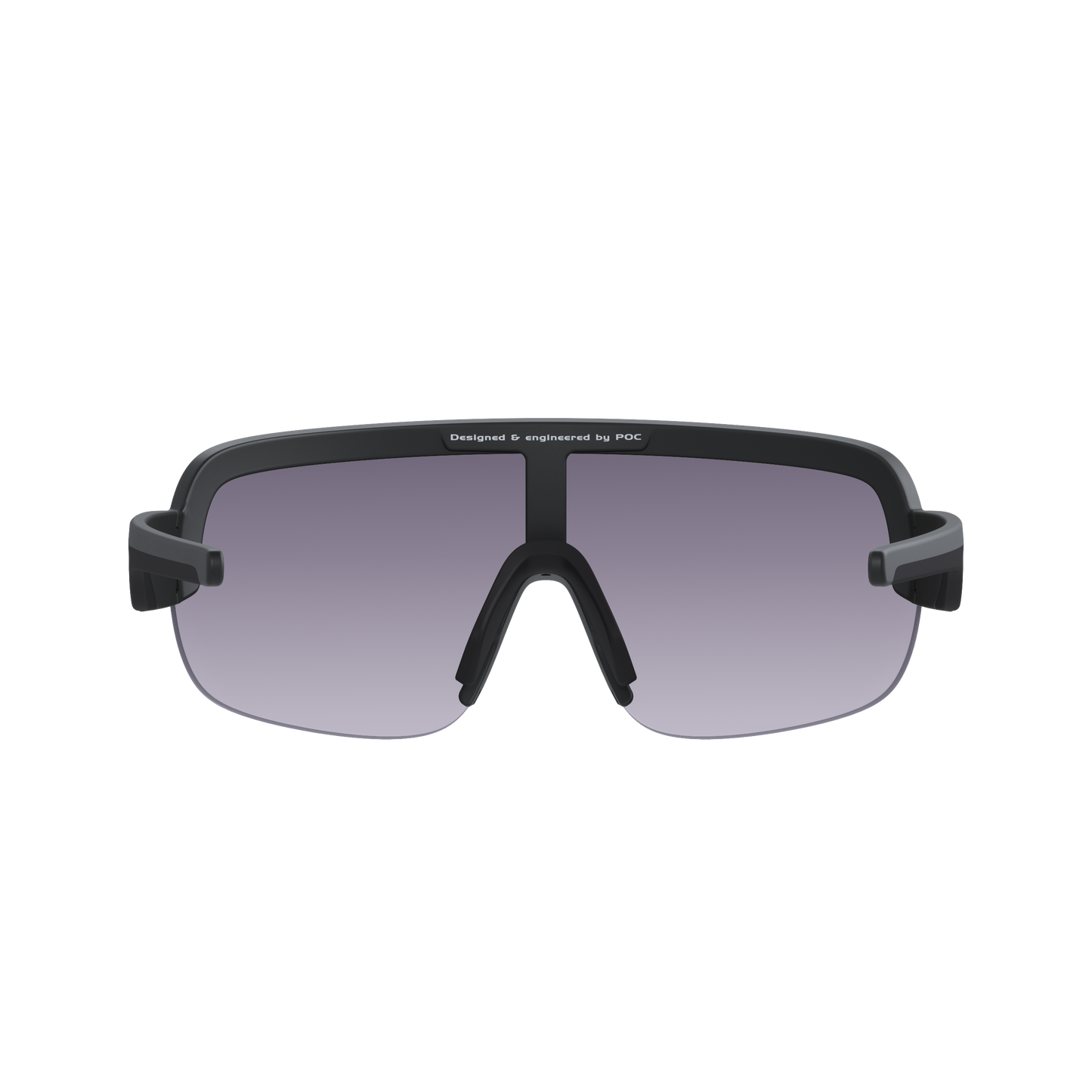 Lunettes POC AIM Noir Verre Clarity Road Partly Sunny Gold