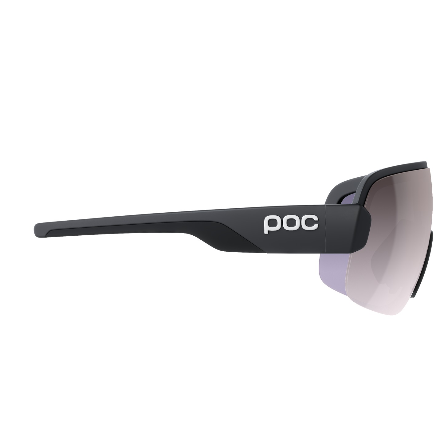 Lunettes POC AIM Noir Verre Clarity Road Sunny Silver