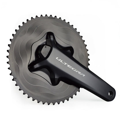 Paire de Plateaux 12V ALUGEAR AERO 110 BCD pour Shimano Noir
