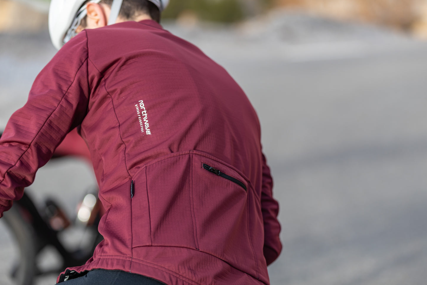 Veste NORTHWAVE BLADE LIGHT JACKET Bordeaux