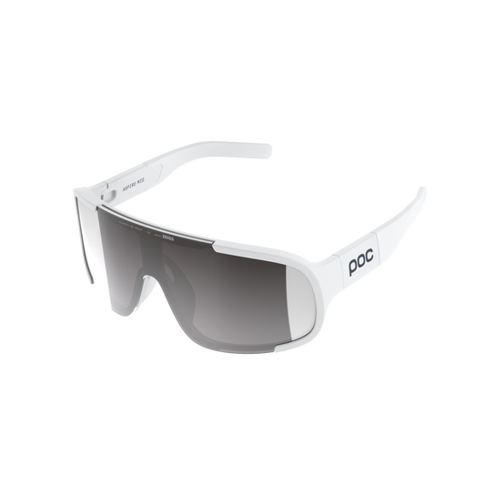 Lunettes POC ASPIRE WF Blanc Verre Clarity Road Sunny Silver