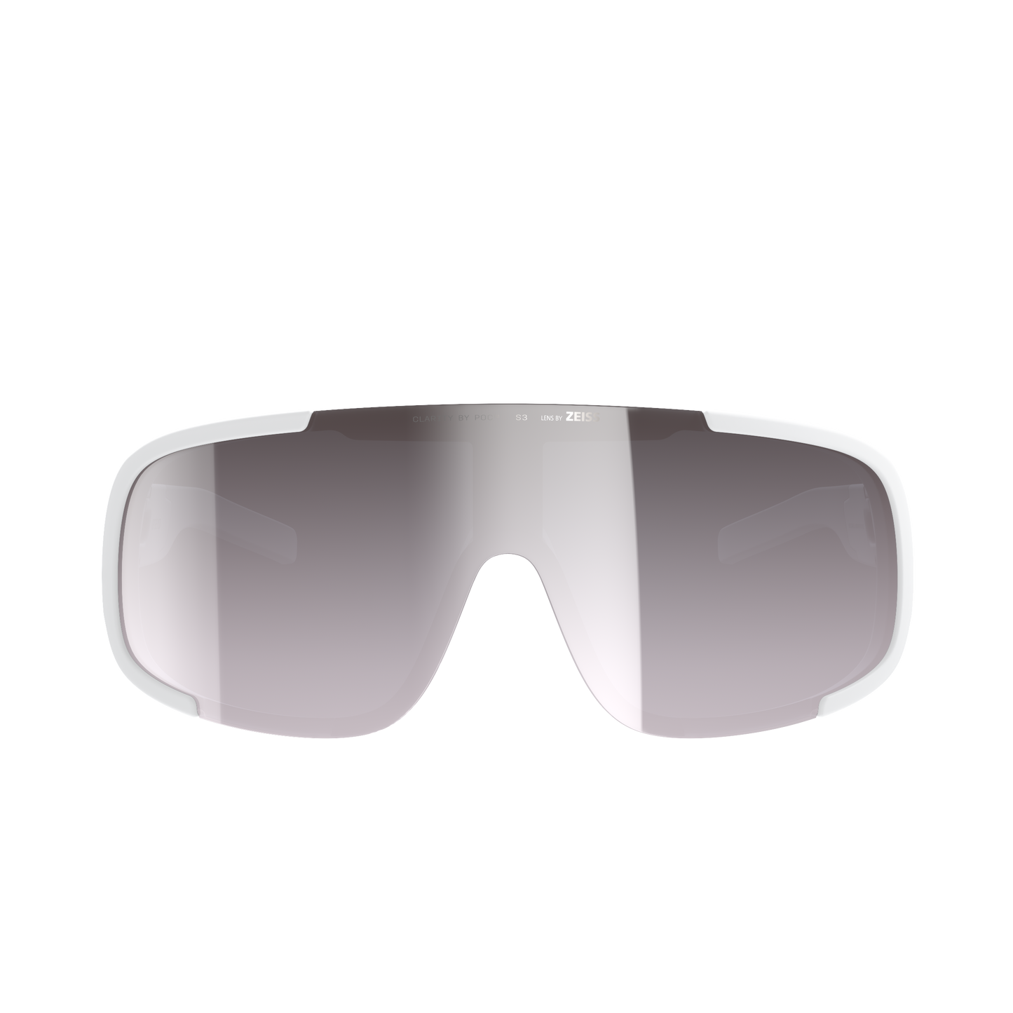 Lunettes POC ASPIRE Blanc Verre Clarity Road Sunny Silver